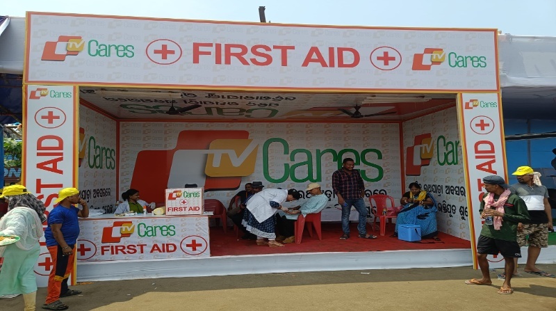 OTV Cares aiding Rath Yatra pilgrims