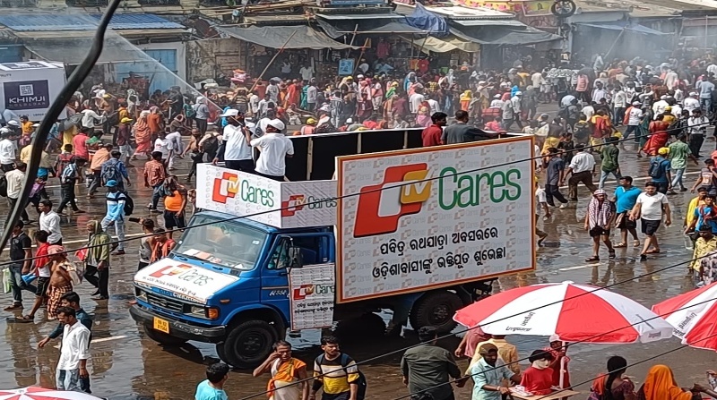 OTV Cares aiding Rath Yatra pilgrims